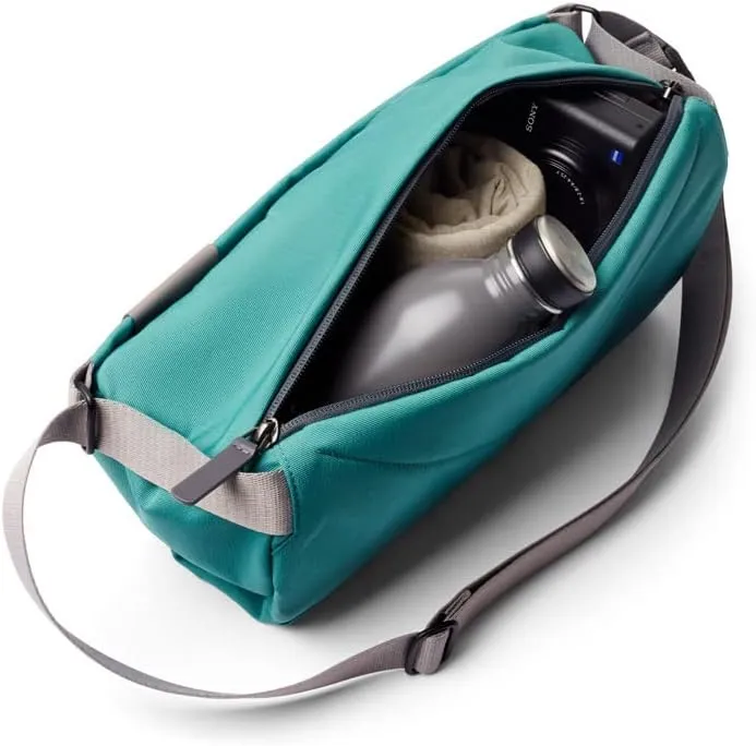 Bellroy Sling Bag, Unisex Compact Crossbody Bag, Water-Resistant Materials - Teal