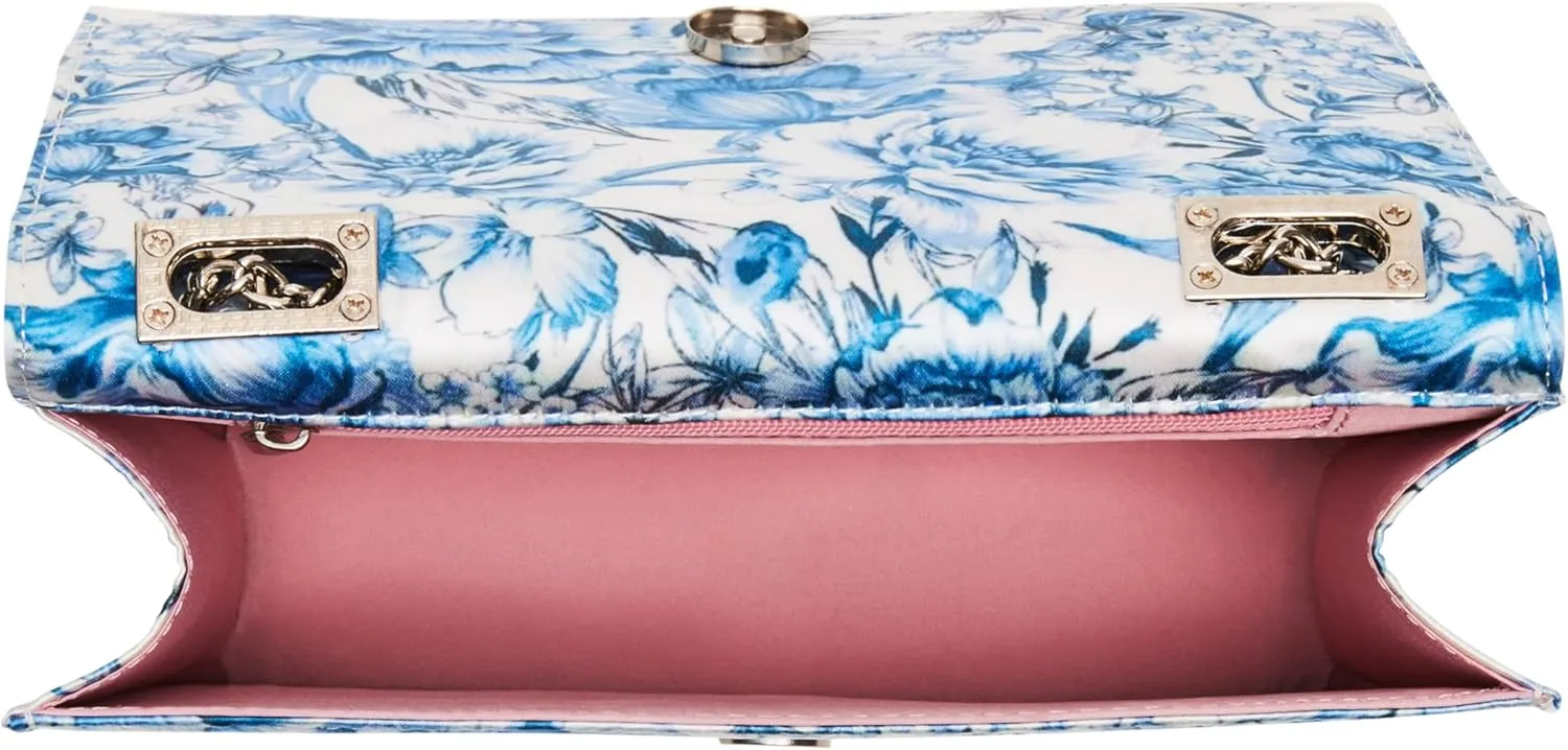 Betsey Johnson Pearl Trimmed Bow Bag
