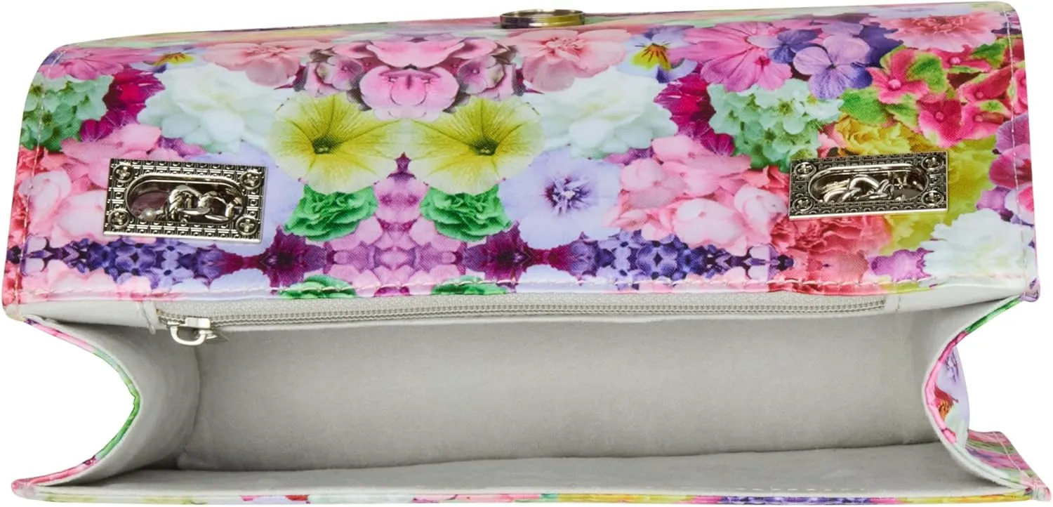 Betsey Johnson Pearl Trimmed Bow Bag