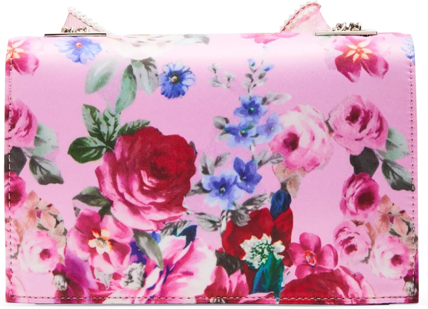 Betsey Johnson Pearl Trimmed Bow Bag
