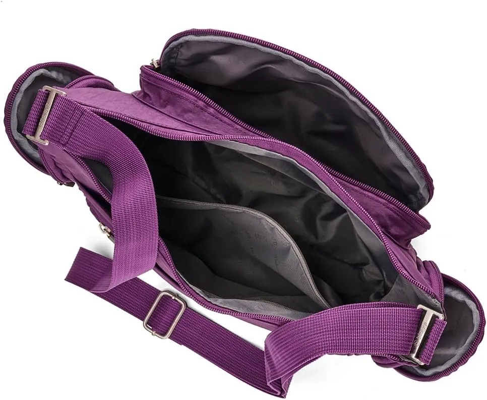 Biaggi Flexmates Convertible Crossbody | Lightweight RFID Blocking Crossbody for Travel, College, Weekend
