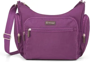 Biaggi Flexmates Convertible Crossbody | Lightweight RFID Blocking Crossbody for Travel, College, Weekend