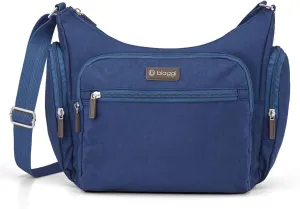Biaggi Flexmates Convertible Crossbody | Lightweight RFID Blocking Crossbody for Travel, College, Weekend