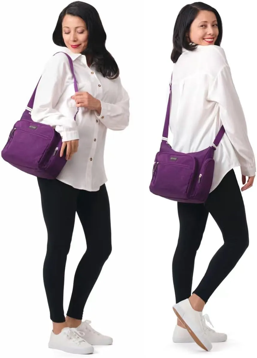 Biaggi Flexmates Convertible Crossbody | Lightweight RFID Blocking Crossbody for Travel, College, Weekend
