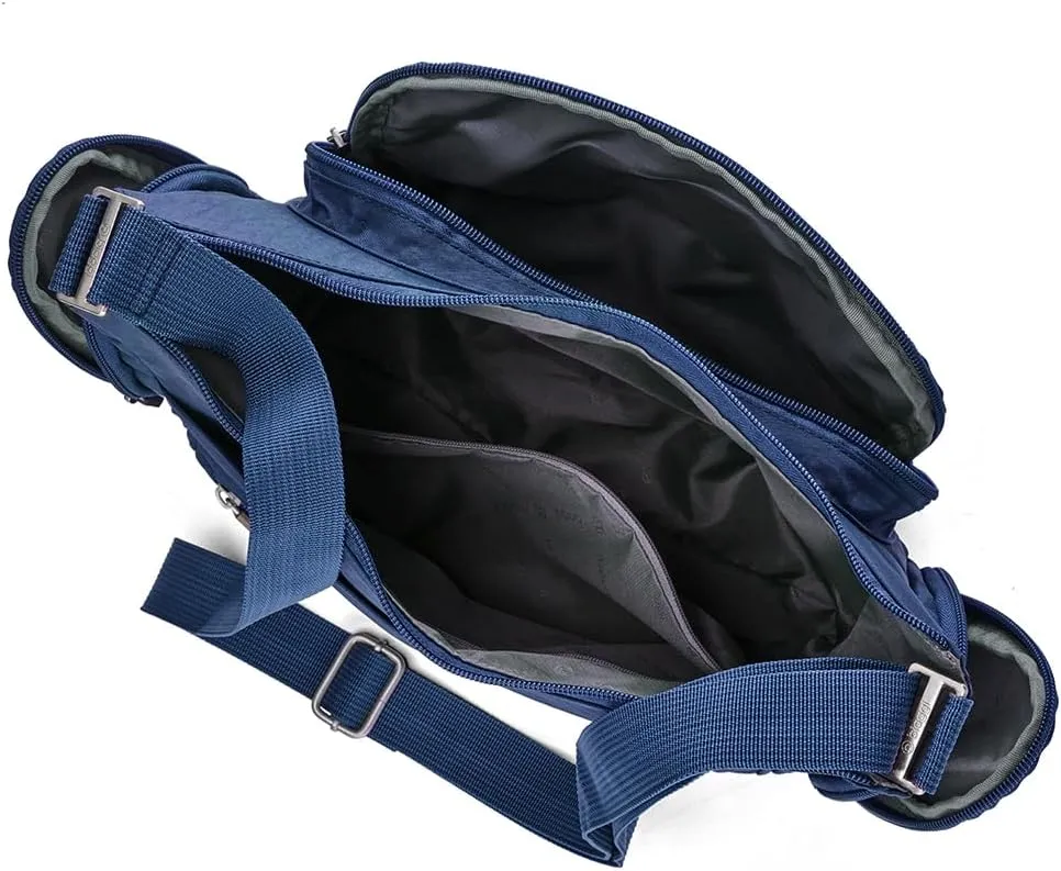 Biaggi Flexmates Convertible Crossbody | Lightweight RFID Blocking Crossbody for Travel, College, Weekend