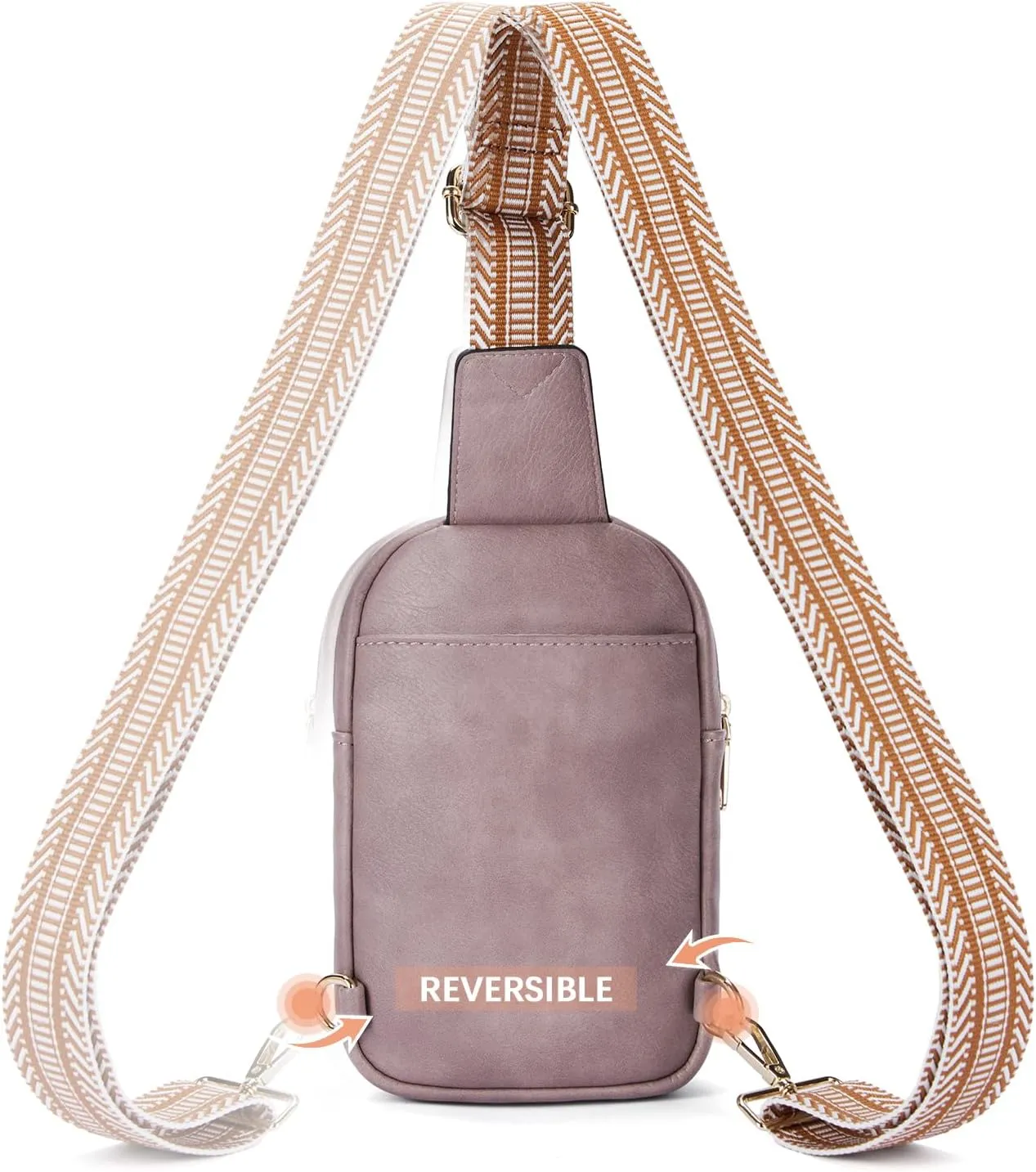 BOSTANTEN Small Sling Bag Crossbody Bags for Women Trendy Crossbody Purse Leather Chest Bag