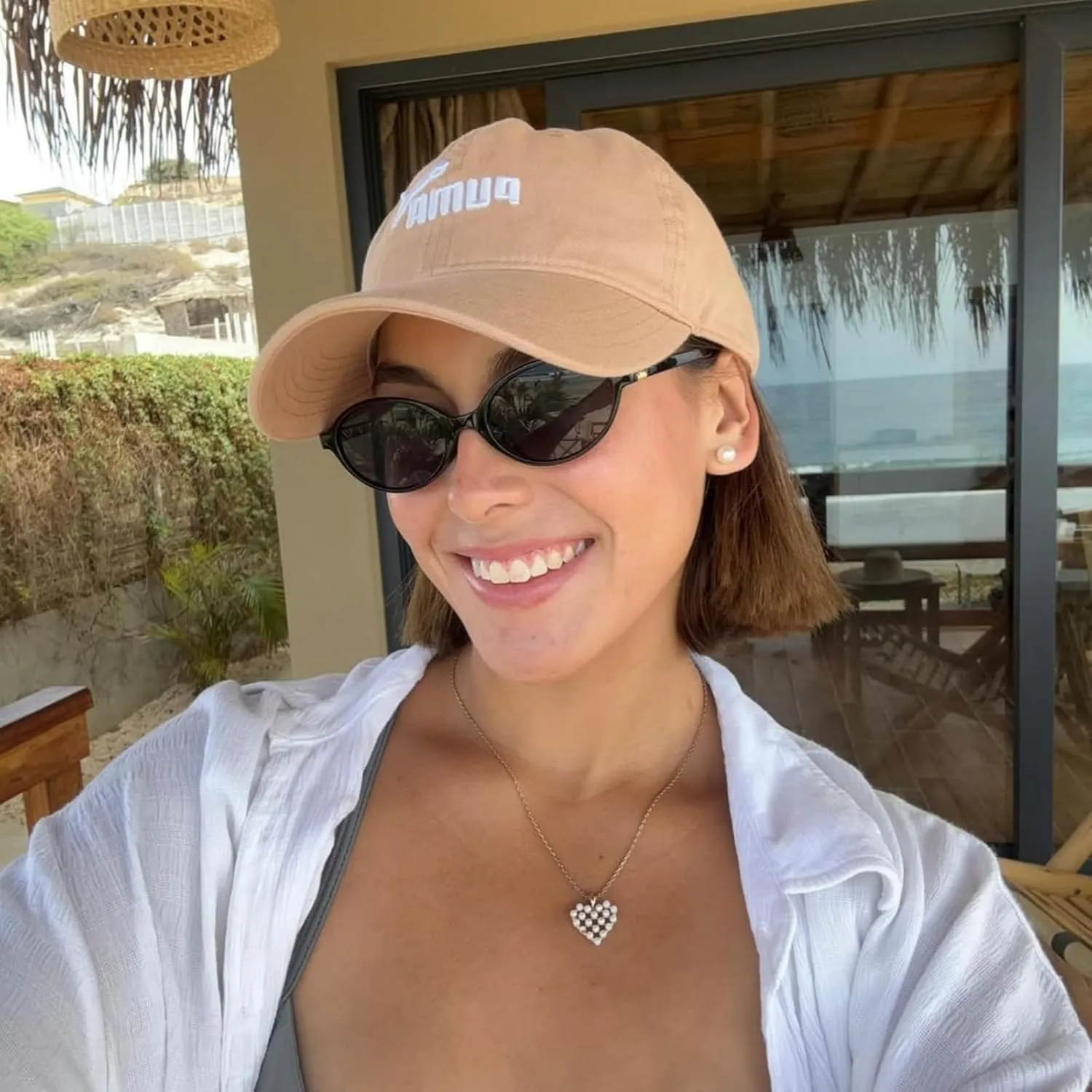 BOTEN Retro Oval Sunglasses for Women Men Small 90s Sun Glasses Trendy Round Shades Cute Designer Sunnies