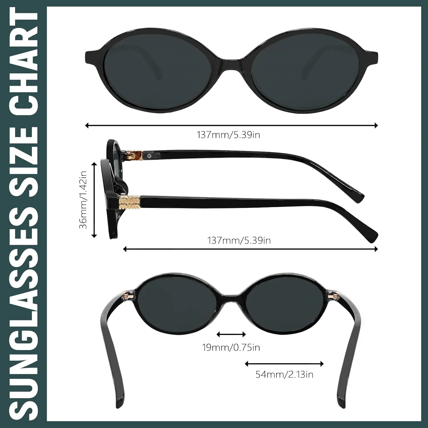 BOTEN Retro Oval Sunglasses for Women Men Small 90s Sun Glasses Trendy Round Shades Cute Designer Sunnies