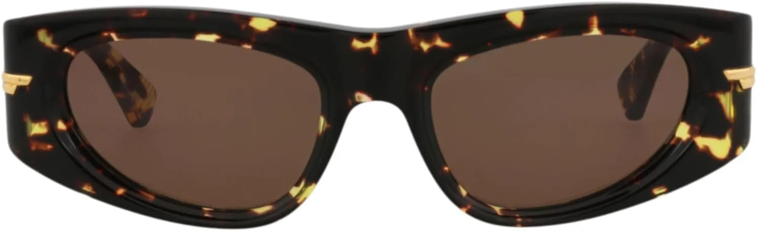 Bottega Veneta Round-Frame Acetate Sunglasses