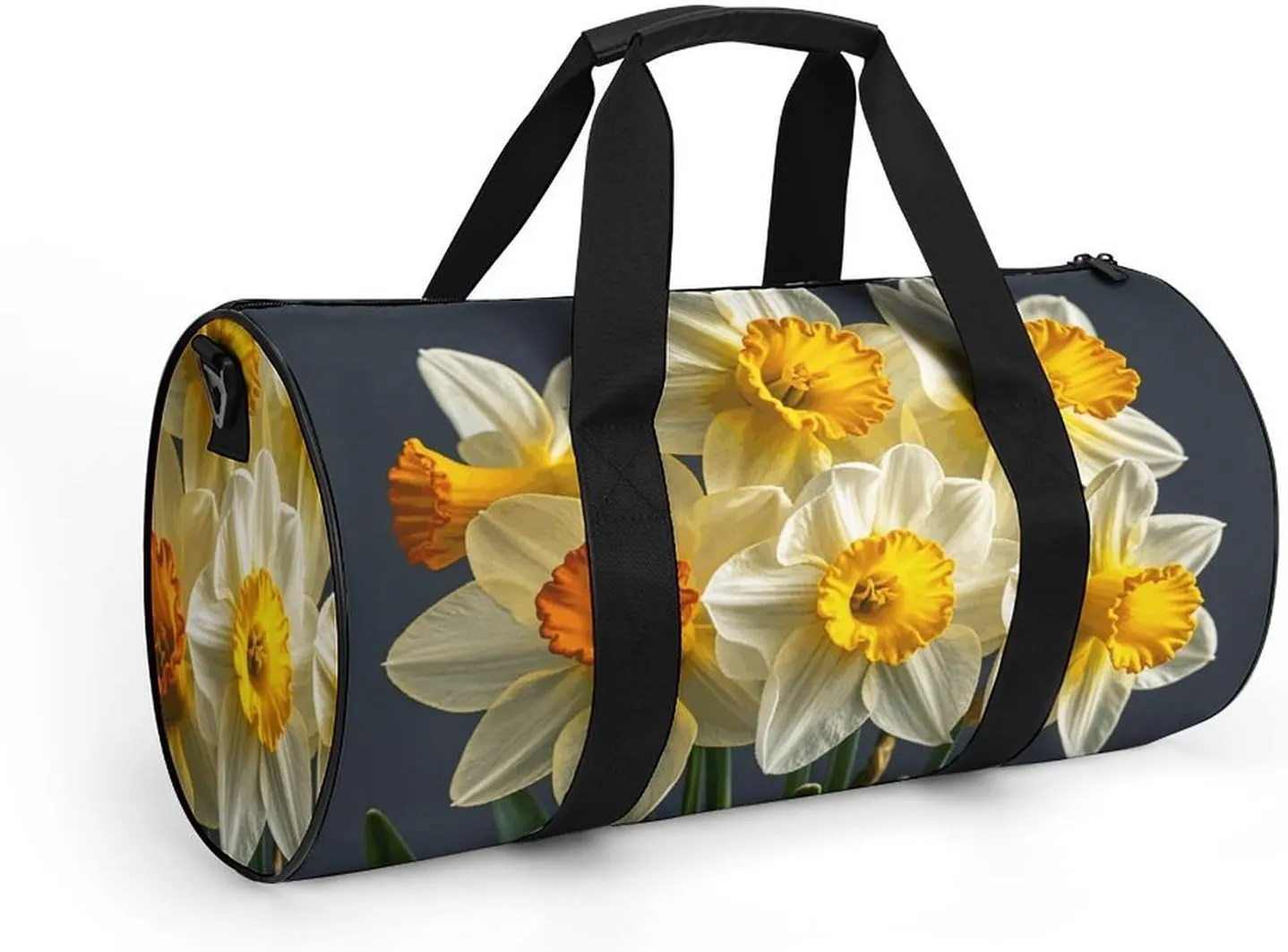Bouquet of Daffodils Gym Bag Small Travel Duffle Bag with Compartment Carry On Weekender Bag for Women Men