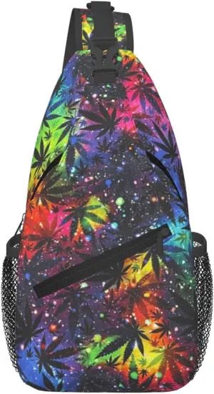 Bow Football Game Day Crossbody Bag Adjustable Sling Bag Casual Chest Bags Travel Shoulder Backpack