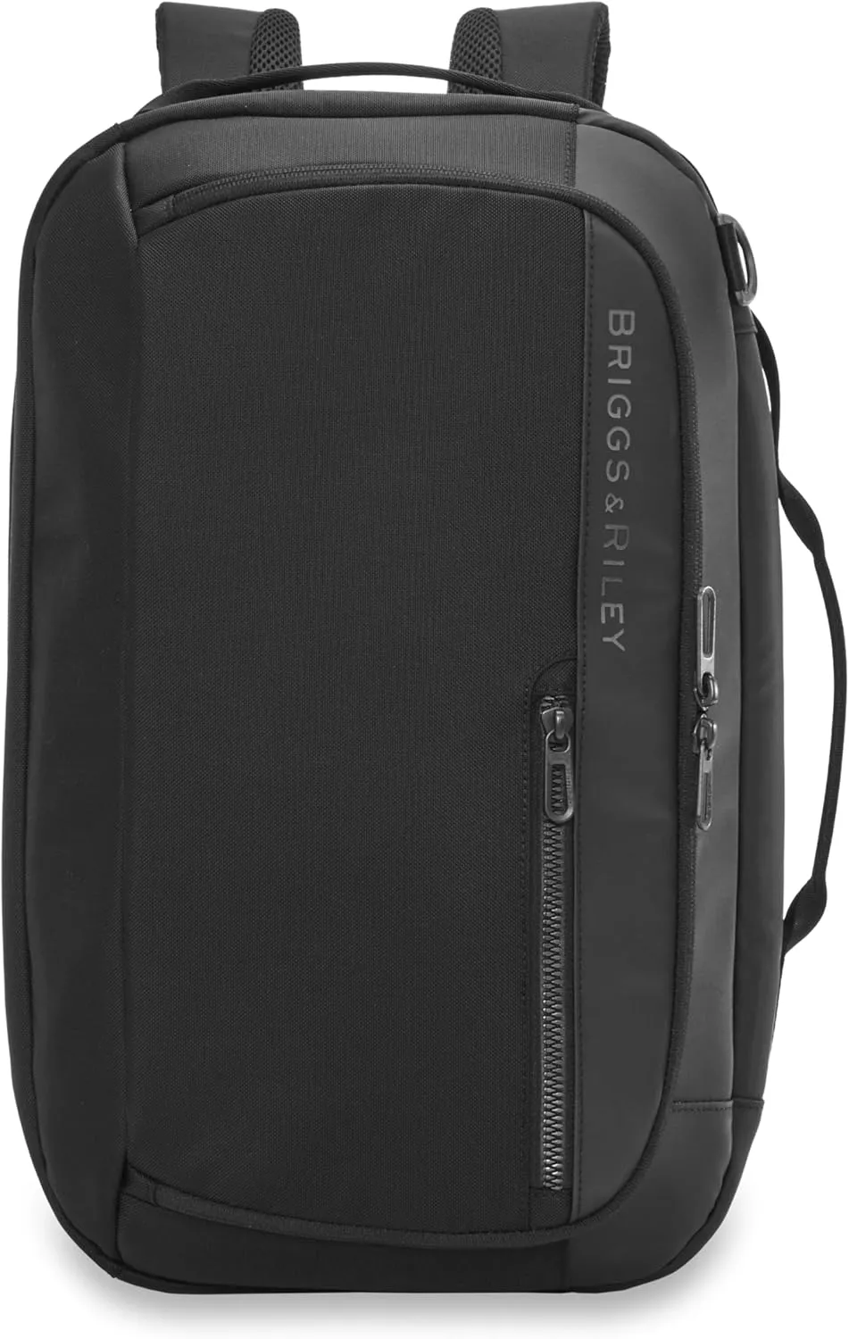 Briggs & Riley Convertible Backpack Duffle Bag - Carry On for Men & Women, Use for Travel, Gym, or Work, Overnight Weekend Luggage with Shoulder Strap, Laptop Compartment - ZDX Collection, Black