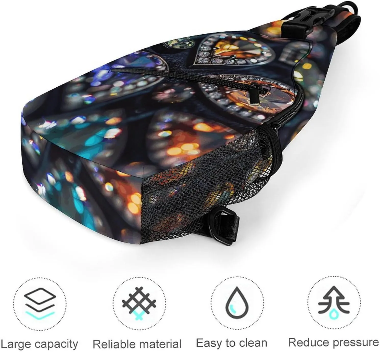 Bright Light Yellow Sling Bag Crossbody Bags Cross Body Bag Fanny Packs Chest Bags Sling Purses for Travel