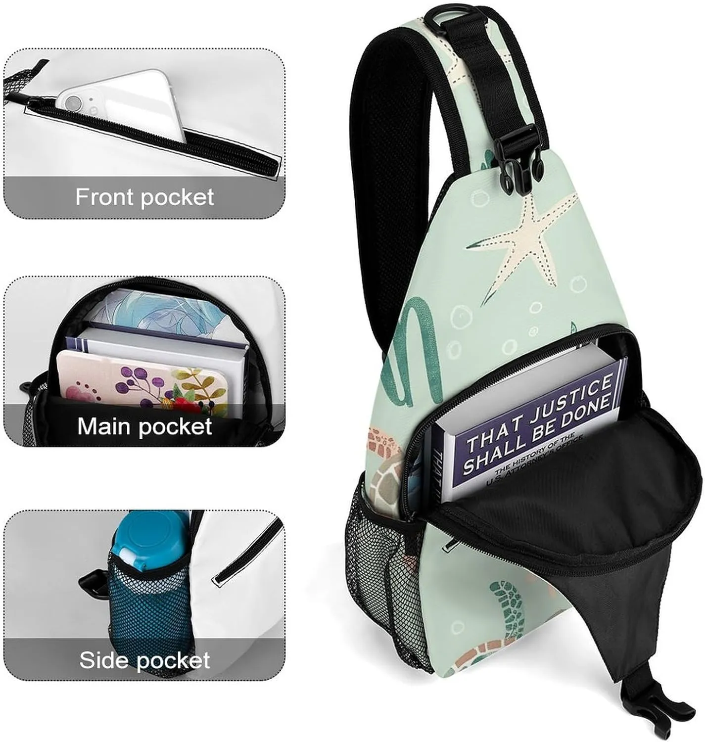 Bright Light Yellow Sling Bag Crossbody Bags Cross Body Bag Fanny Packs Chest Bags Sling Purses for Travel