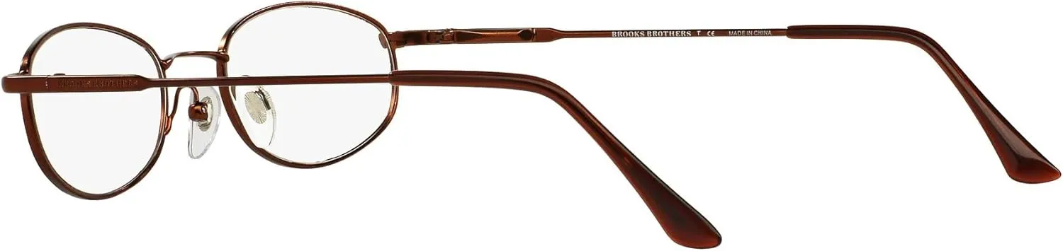 Brooks Brothers mens BB 491 Oval Prescription Eyewear Frames