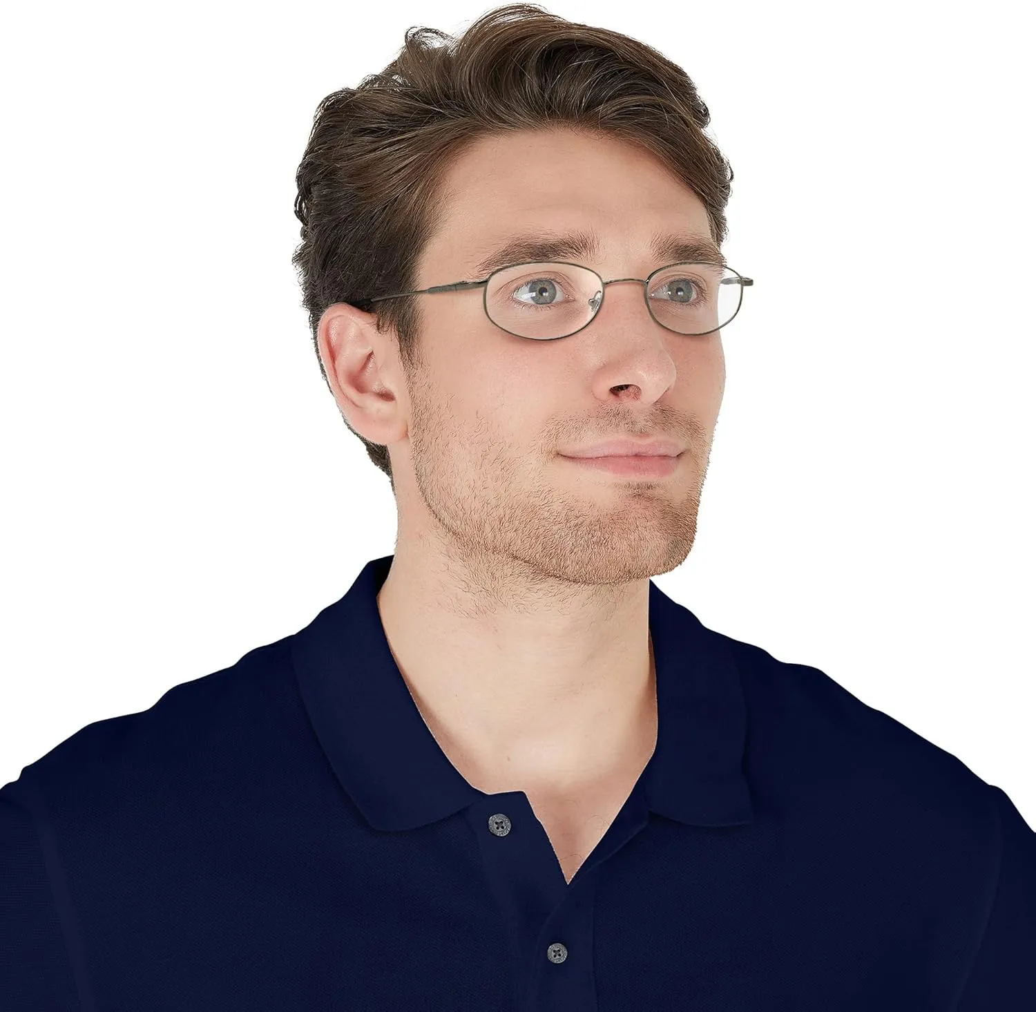 Brooks Brothers mens BB 491 Oval Prescription Eyewear Frames