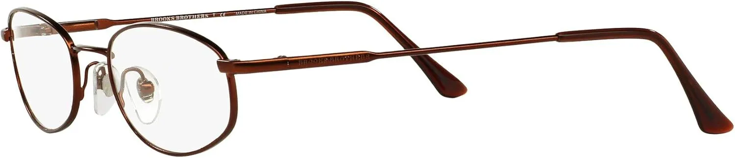 Brooks Brothers mens BB 491 Oval Prescription Eyewear Frames