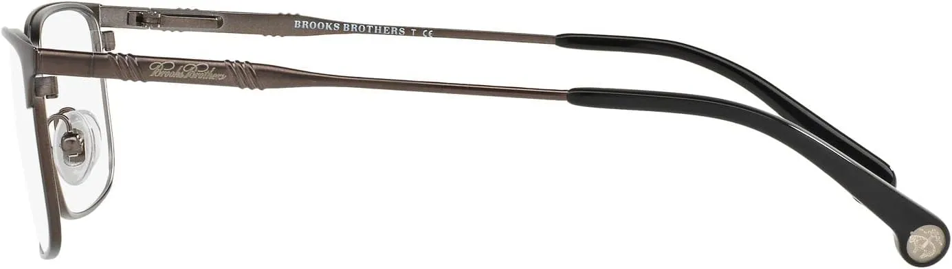Brooks Brothers Men's Bb1046 Rectangular Prescription Eyewear Frames