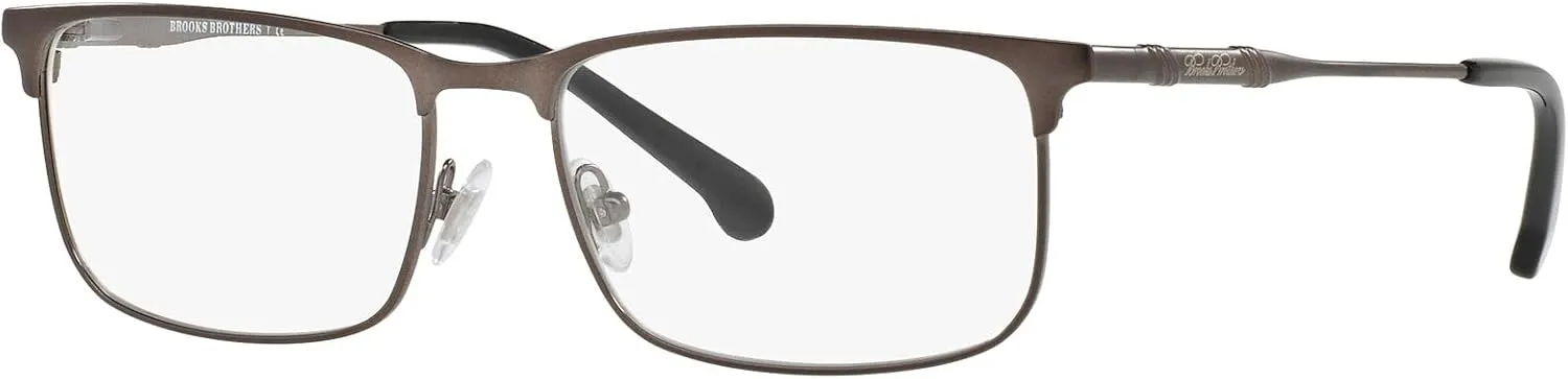Brooks Brothers Men's Bb1046 Rectangular Prescription Eyewear Frames