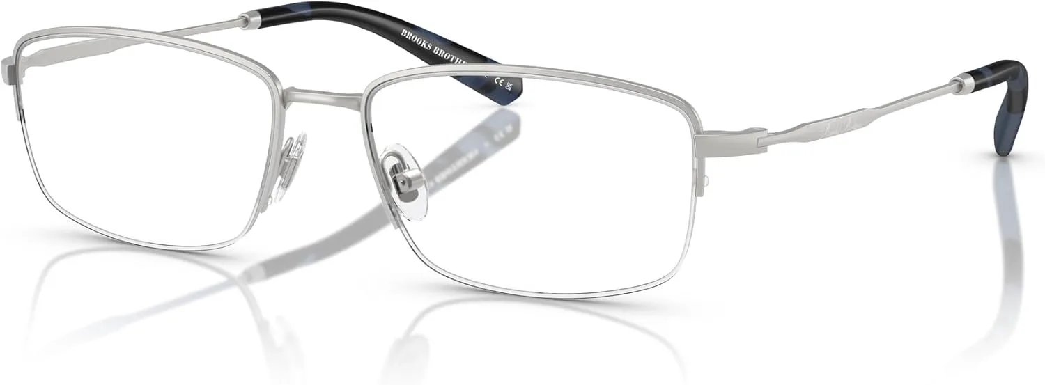Brooks Brothers Men's Bb1117 Oval Prescription Eyewear Frames