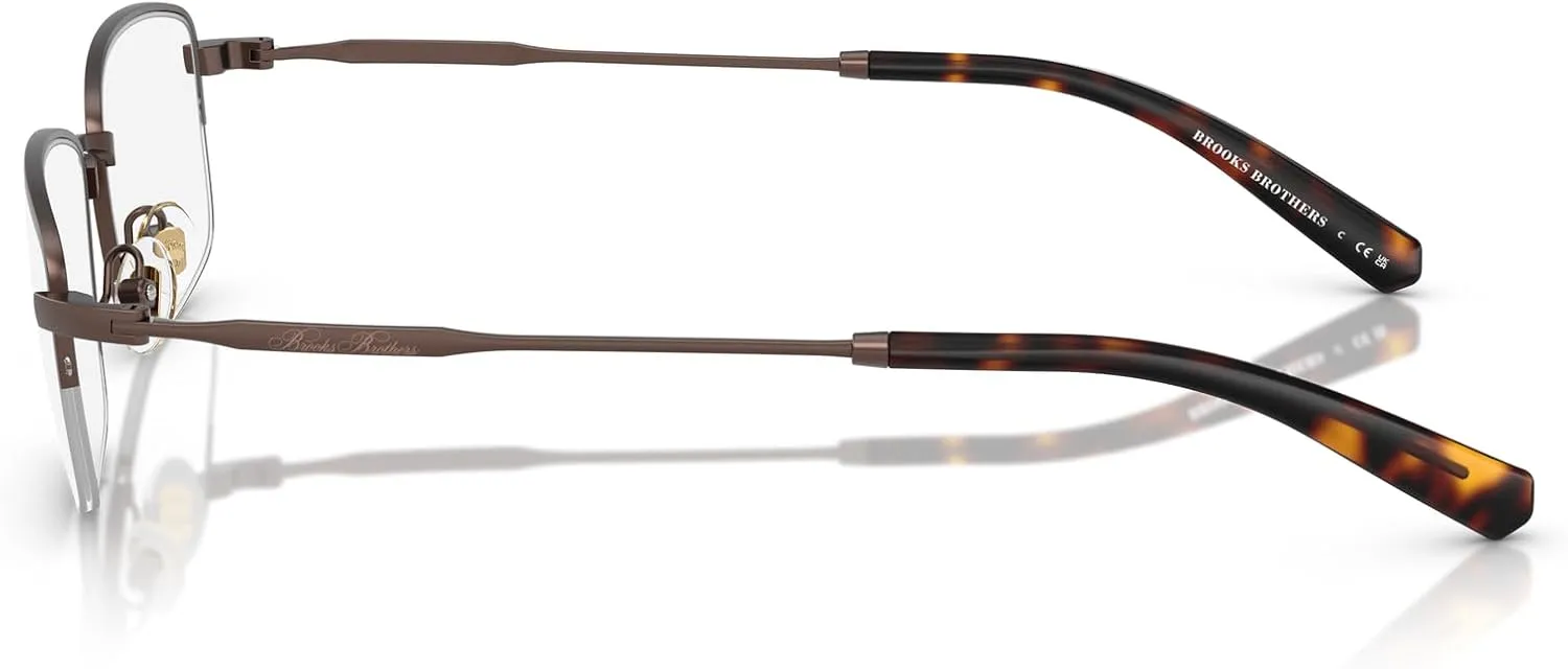 Brooks Brothers Men's Bb1117 Oval Prescription Eyewear Frames