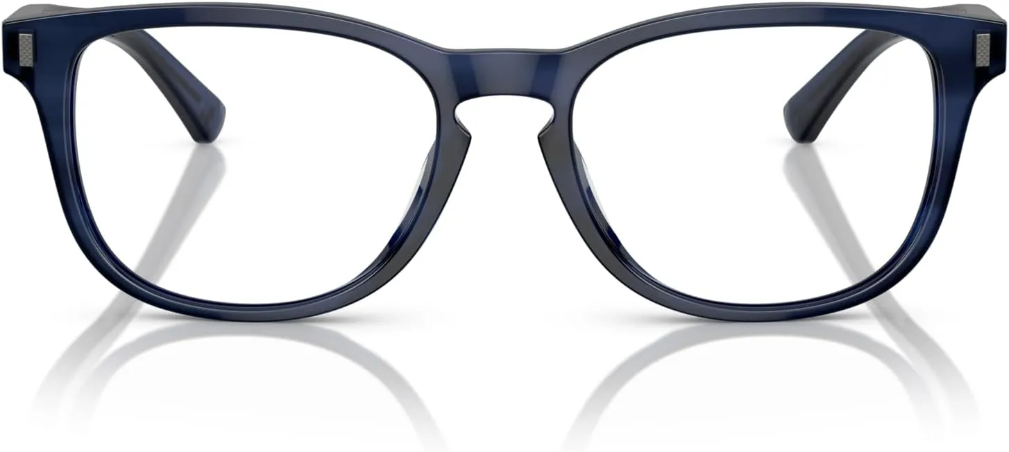 Brooks Brothers Mens BB2060u Universal Fit Rectangular Prescription Eyewear Frames