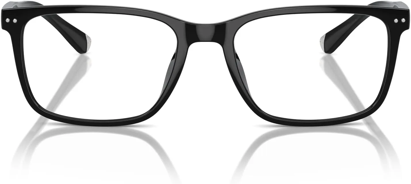 Brooks Brothers Men's Bb2064u Universal Fit Rectangular Prescription Eyewear Frames