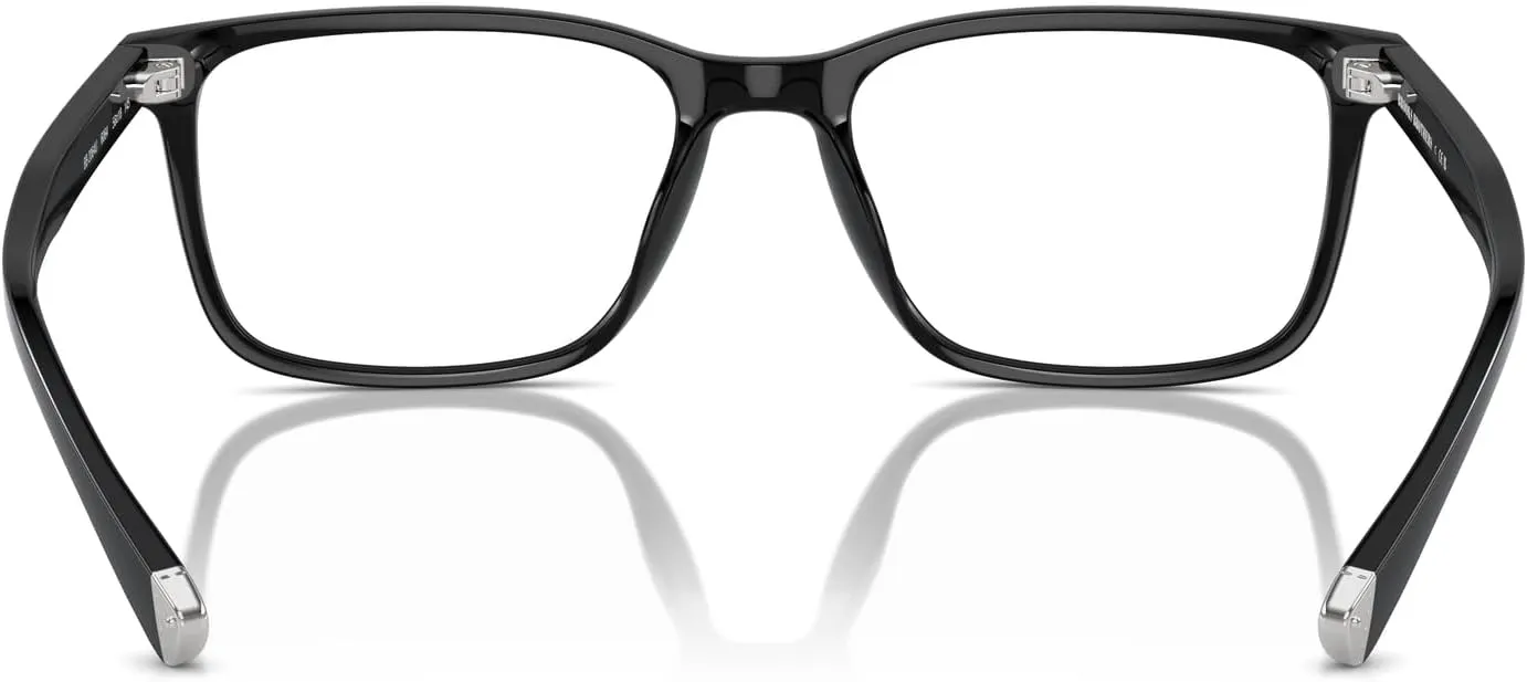 Brooks Brothers Men's Bb2064u Universal Fit Rectangular Prescription Eyewear Frames