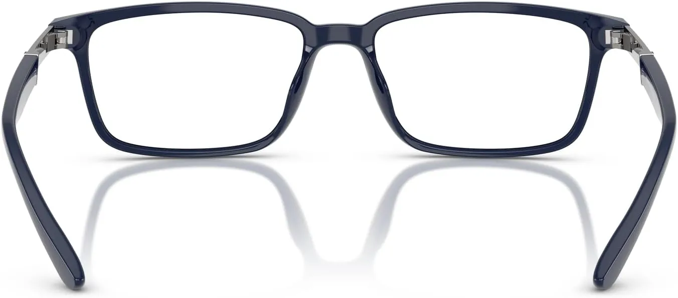 Brooks Brothers Men's Bb2070u Universal Fit Rectangular Prescription Eyewear Frames