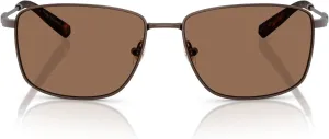Brooks Brothers Men's Bb4069 Rectangular Sunglasses