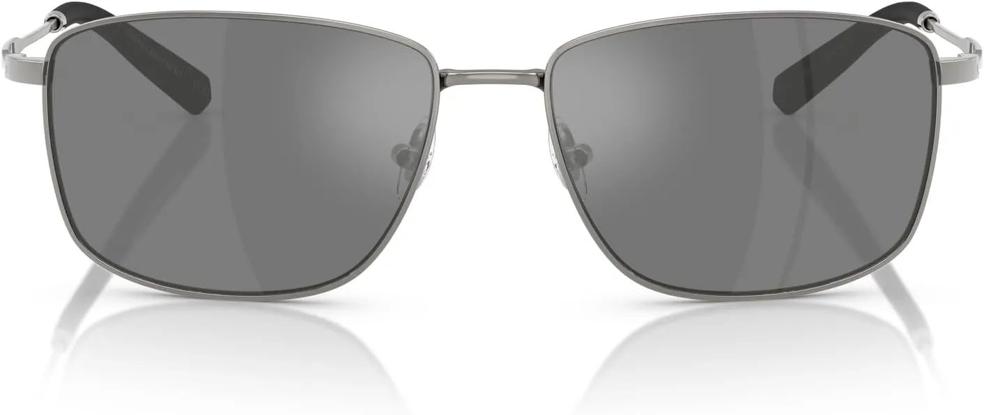 Brooks Brothers Men's Bb4069 Rectangular Sunglasses