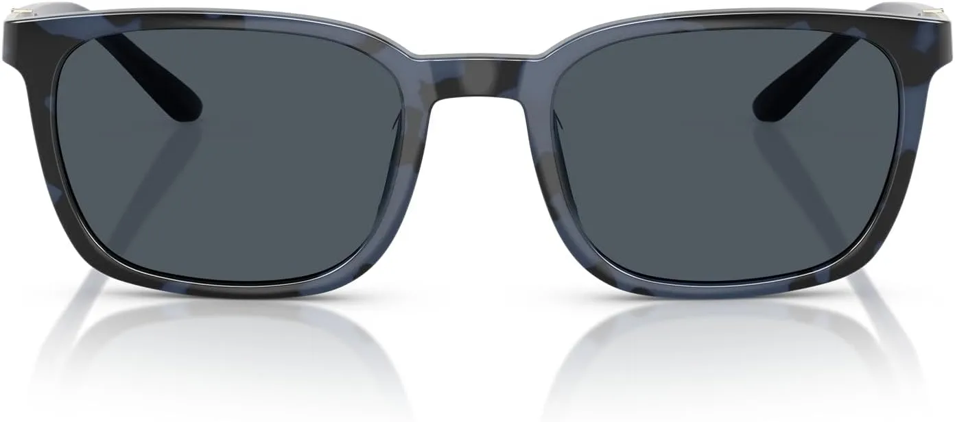 Brooks Brothers Men's Bb5054u Universal Fit Rectangular Sunglasses