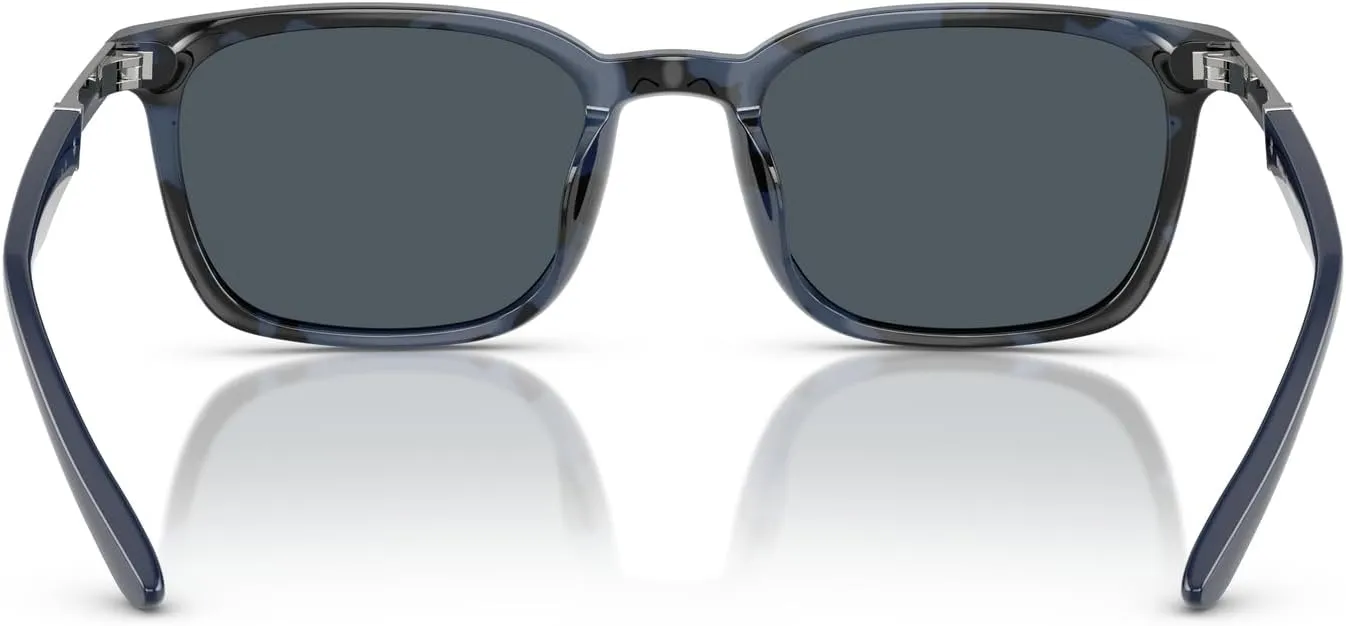 Brooks Brothers Men's Bb5054u Universal Fit Rectangular Sunglasses