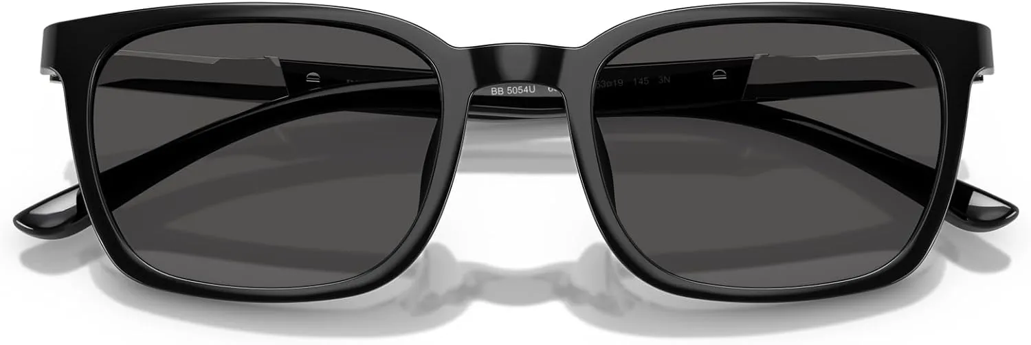 Brooks Brothers Men's Bb5054u Universal Fit Rectangular Sunglasses