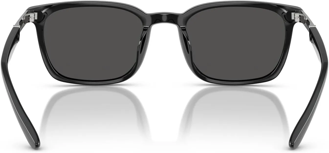 Brooks Brothers Men's Bb5054u Universal Fit Rectangular Sunglasses