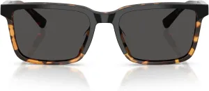 Brooks Brothers Men's Bb5058u Universal Fit Rectangular Sunglasses