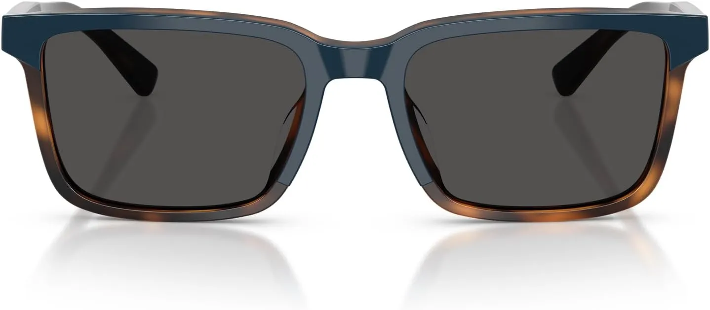 Brooks Brothers Men's Bb5058u Universal Fit Rectangular Sunglasses