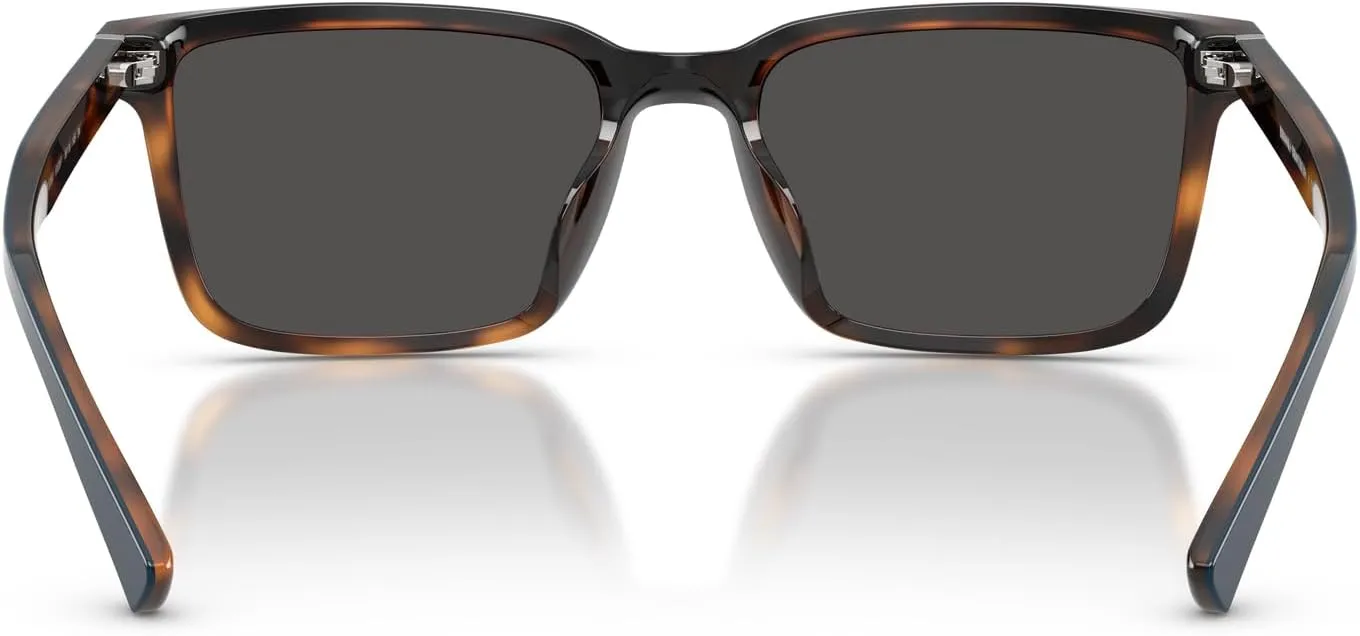 Brooks Brothers Men's Bb5058u Universal Fit Rectangular Sunglasses