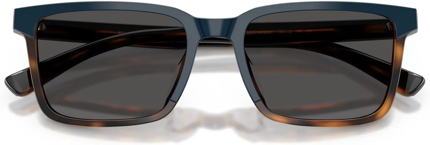 Brooks Brothers Men's Bb5058u Universal Fit Rectangular Sunglasses