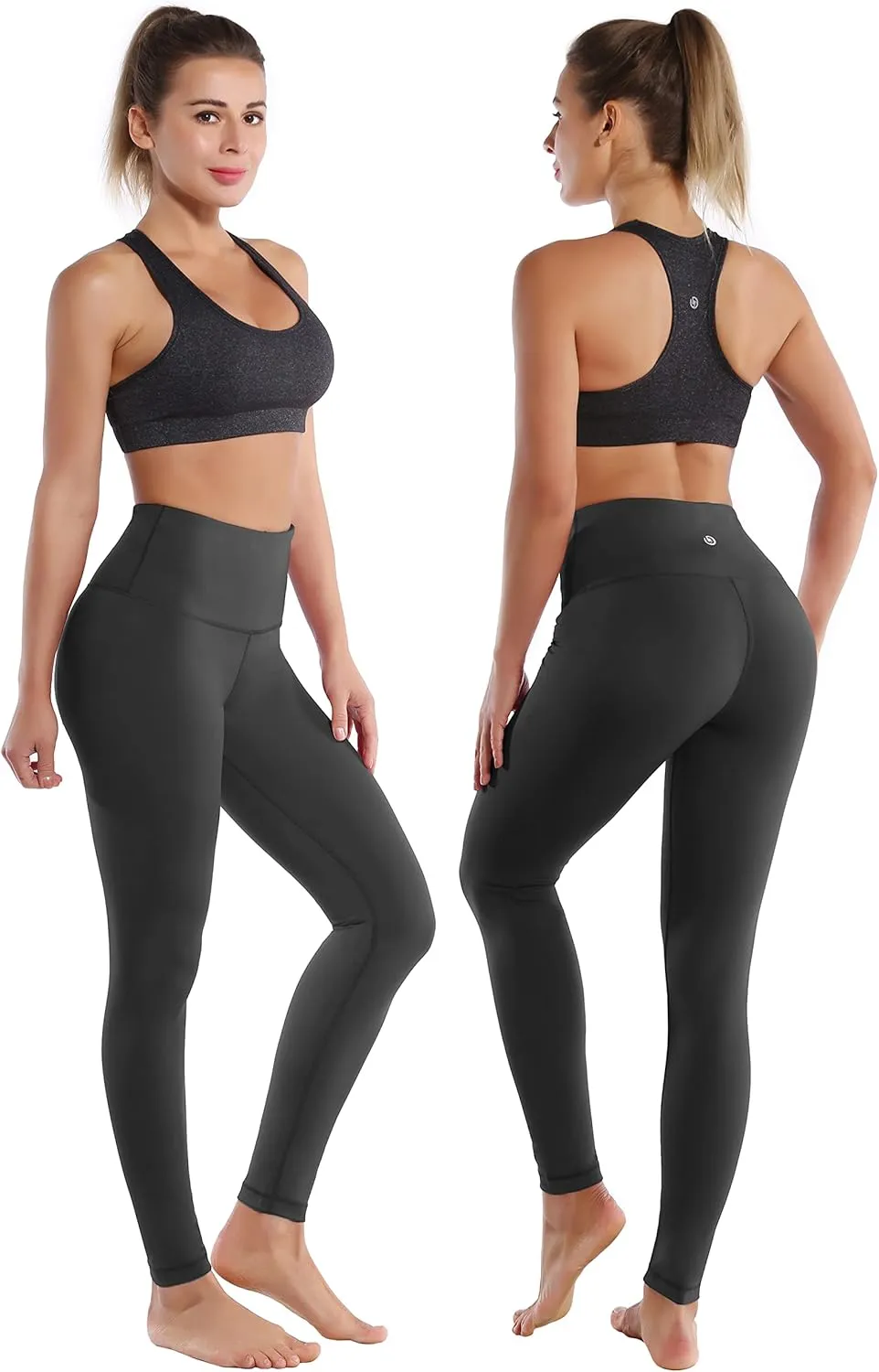BUBBLELIME 25"/26"/27"/28" Basic/Super High Waist/Embossed Pattern Yoga Pants Running Workout Leggings Tummy Control