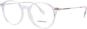 BURBERRY Eyeglasses BE 2365 3024 Alisson Transparent