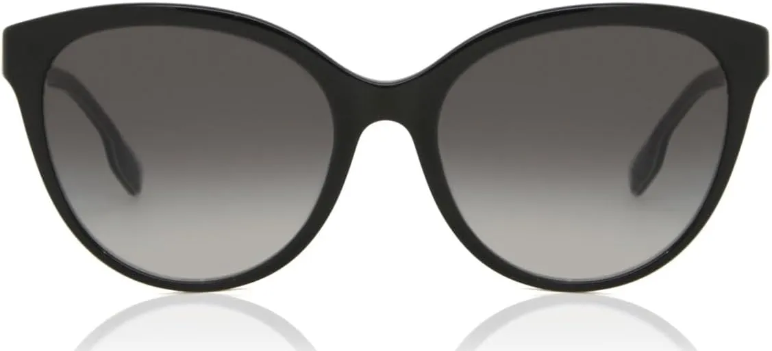 BURBERRY Sunglasses BE 4365 39778G Black On Print Tb/Crystal