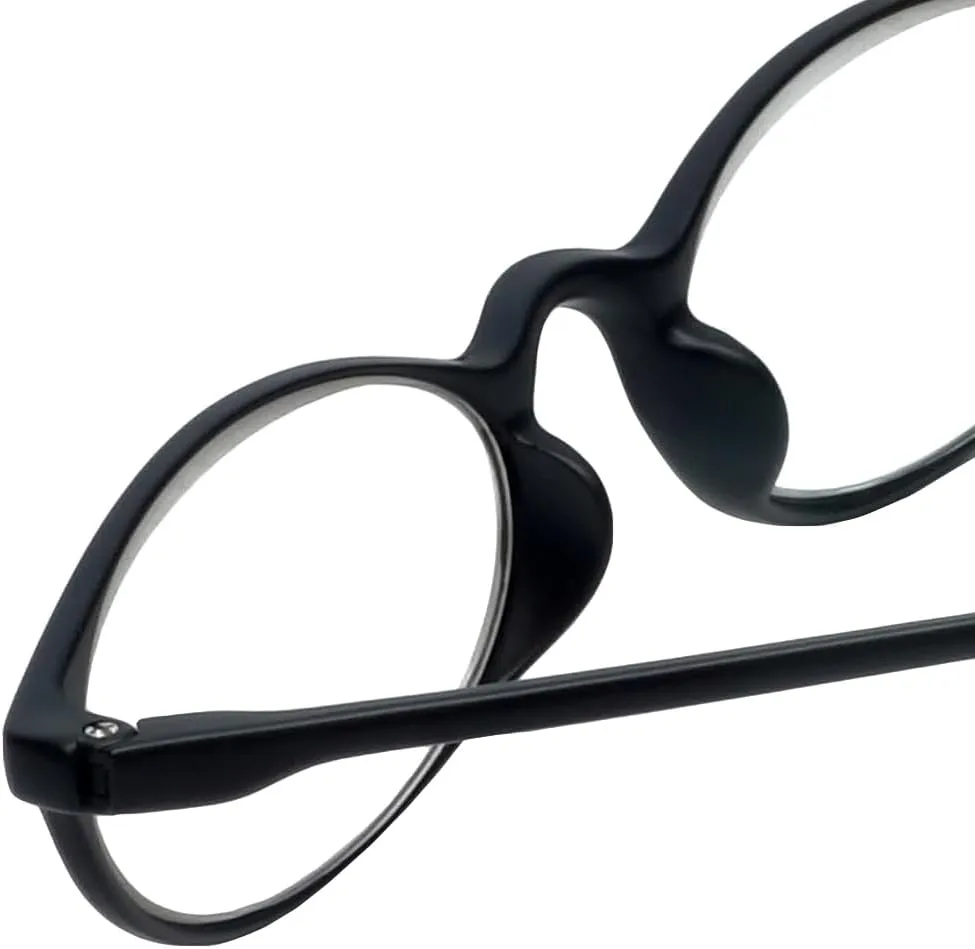 Calabria 719 Flexie Oval Flexible Reading Glasses Men Women Trendy Bendable Readers Lightweight TR 90 Frame Durable Eyeglass