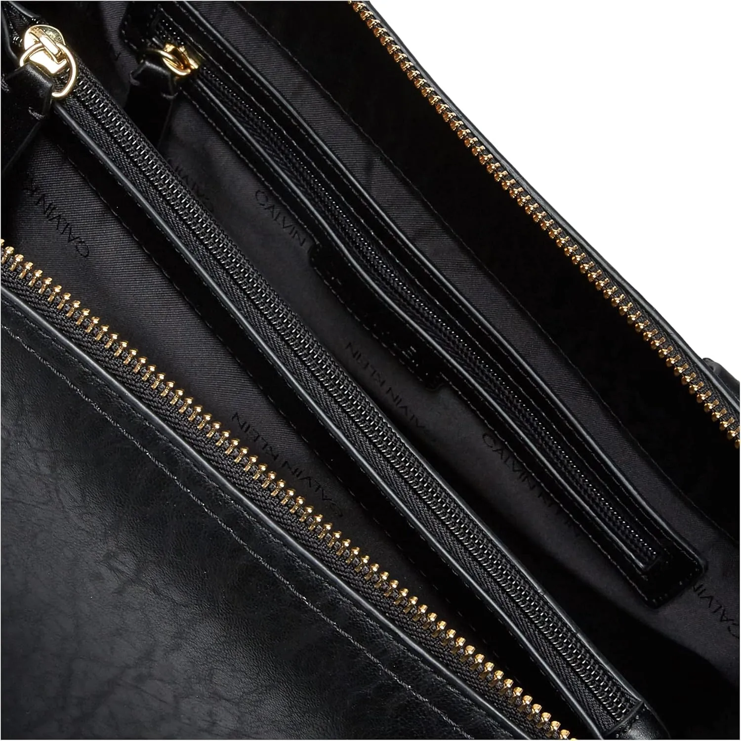 Calvin Klein Bubble Lamb Novelty Organization Satchel