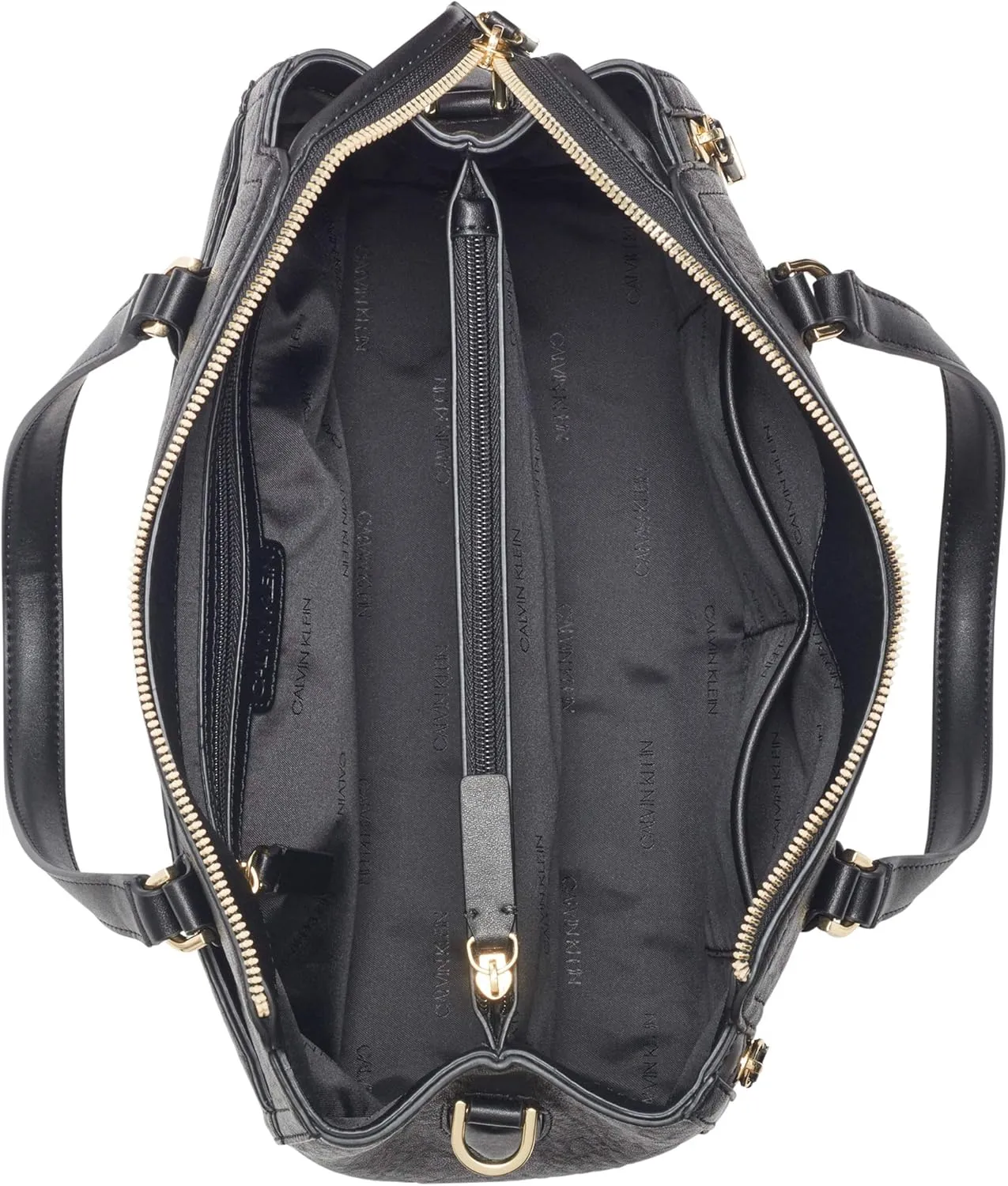 Calvin Klein Bubble Lamb Novelty Organization Satchel