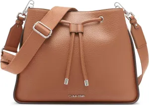 Calvin Klein Fay Drawstring Adjustable Hobo