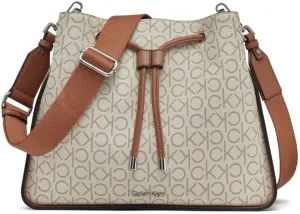 Calvin Klein Fay Drawstring Adjustable Hobo