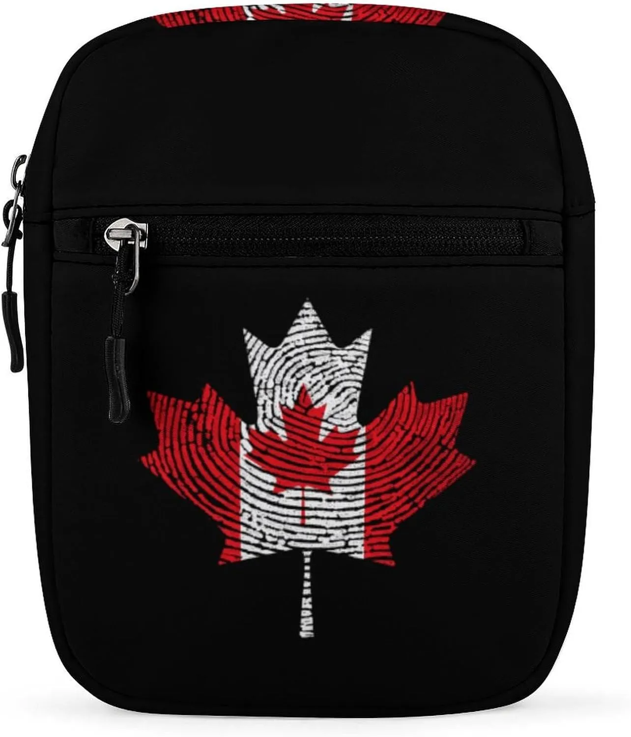 Canada Canadian Flag Small Crossbody Bags Adjustable Satchel Bag Travel Shoulder Bag Crossbody Purse for Women Men