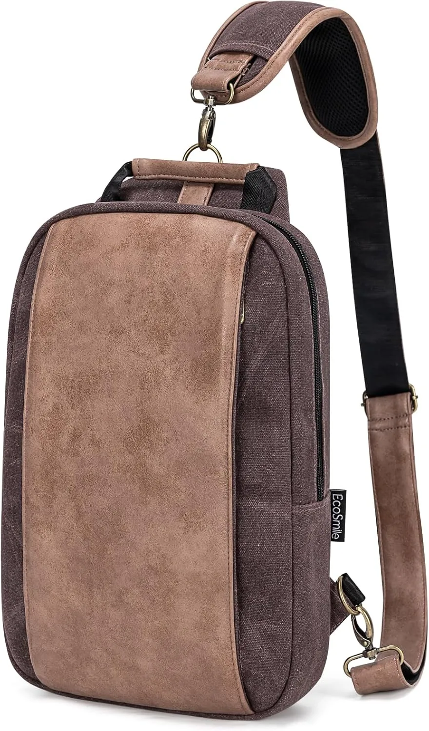 Canvas Messenger Bag Sling Bag Crossbody Shoulder Bag for Men Women Travel Work Satchel Bags