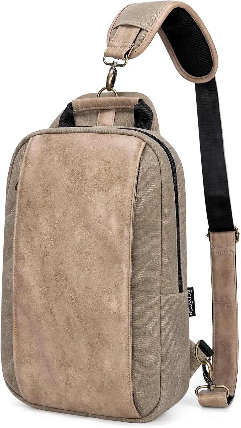 Canvas Messenger Bag Sling Bag Crossbody Shoulder Bag for Men Women Travel Work Satchel Bags